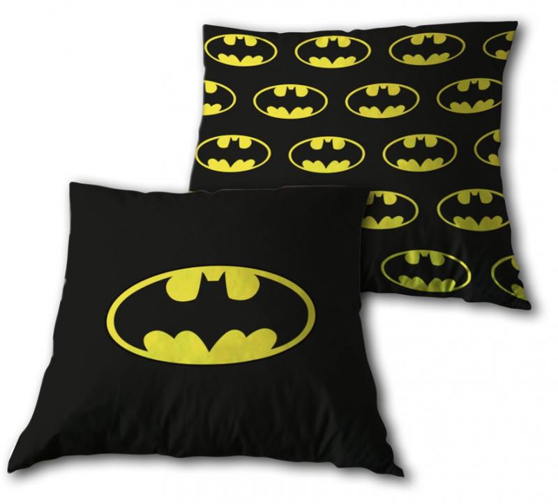 Batman Symbol párna  díszpárna 40x40 cm Velúr