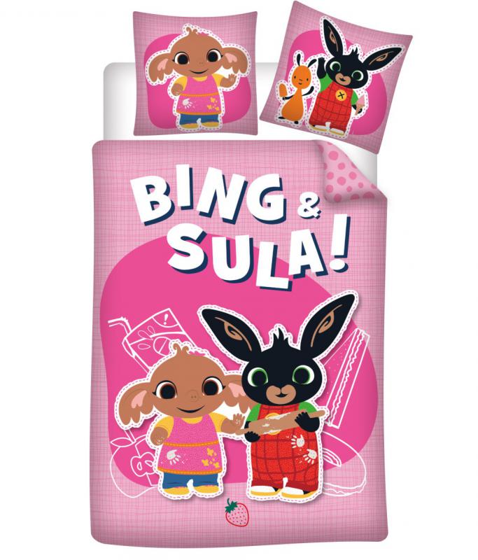 Bing Sula gyerek  ovis ágyneműhuzat 100×135cm  40×60 cm