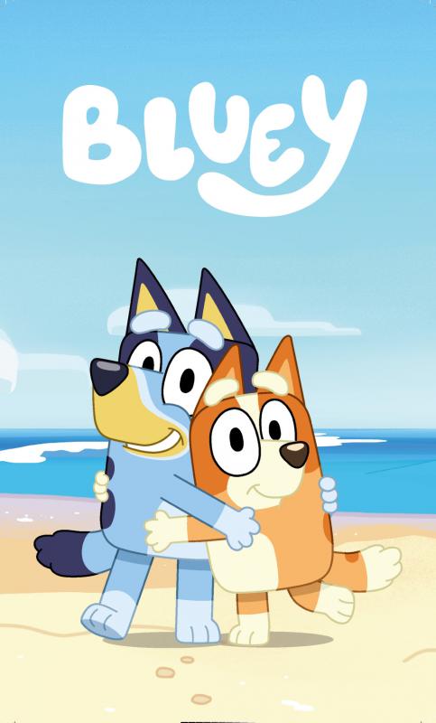 Bluey Cozy kéztörlő   arctörlő   törölköző 30x50cm