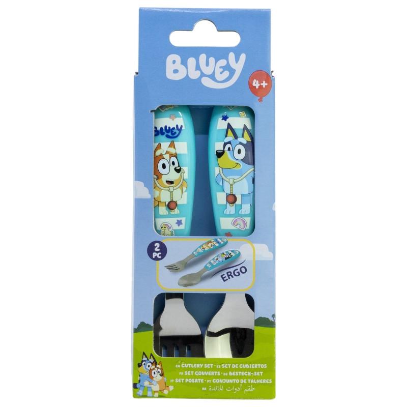 Bluey Yummy fém ergo evőeszköz készlet   2 darabos
