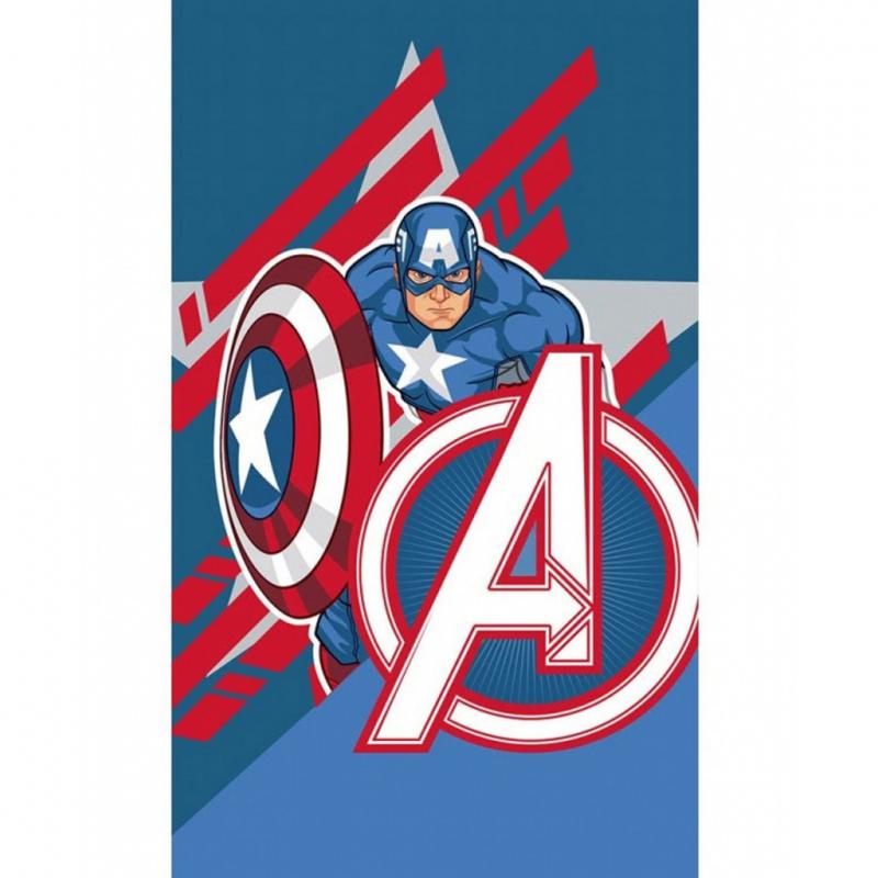Bosszúállók Captain America kéztörlő  arctörlő  törölköző 30x50 cm