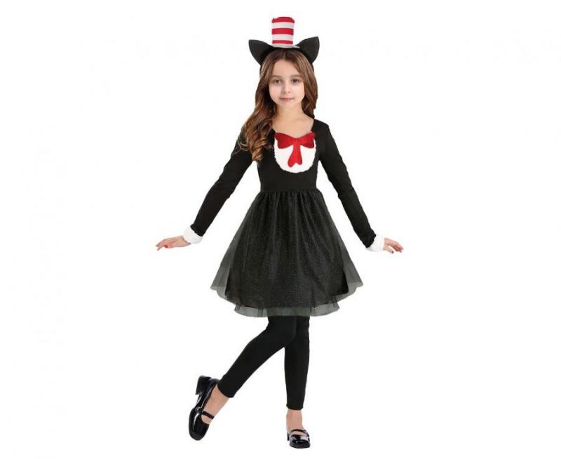 Cica lány Black jelmez