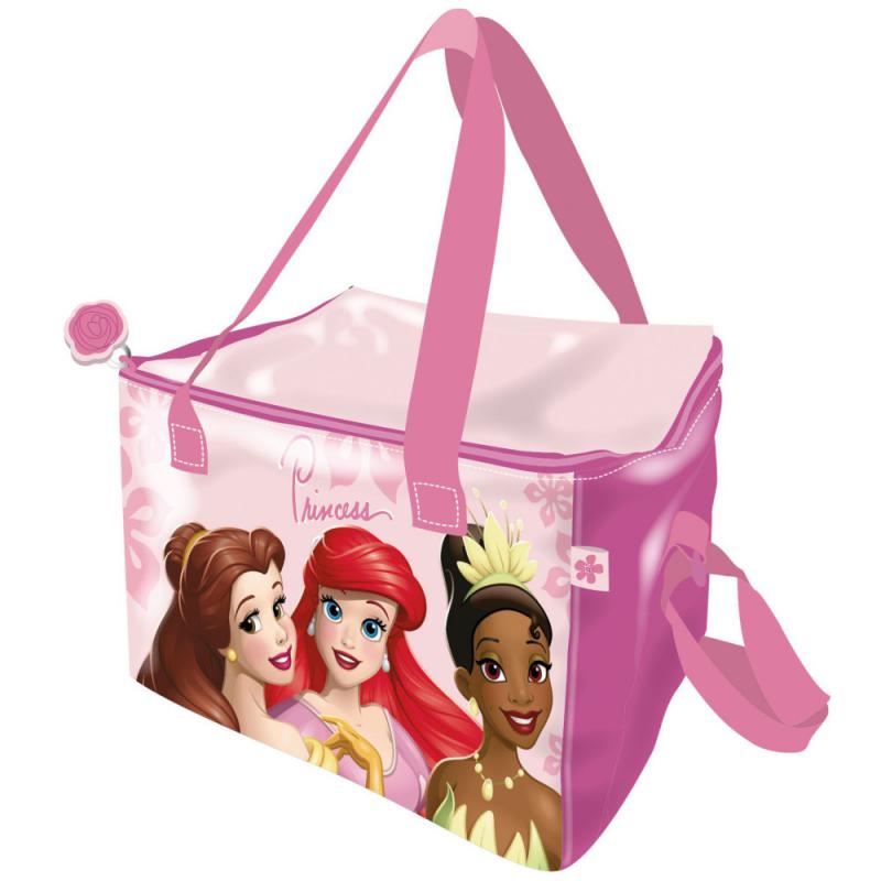 Disney Hercegnők Pink thermo uzsonnás táska  hűtőtáska 22,5 cm