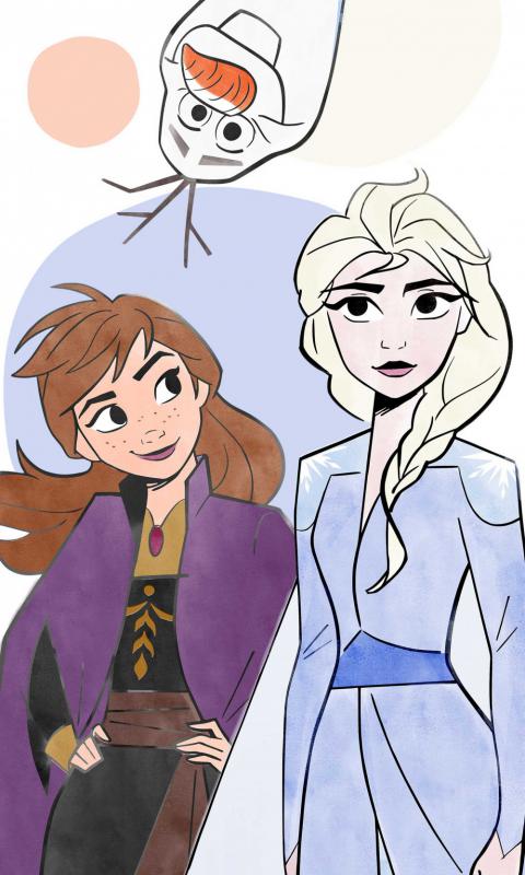 Disney Jégvarázs Family kéztörlő arctörlő törölköző 30x50cm