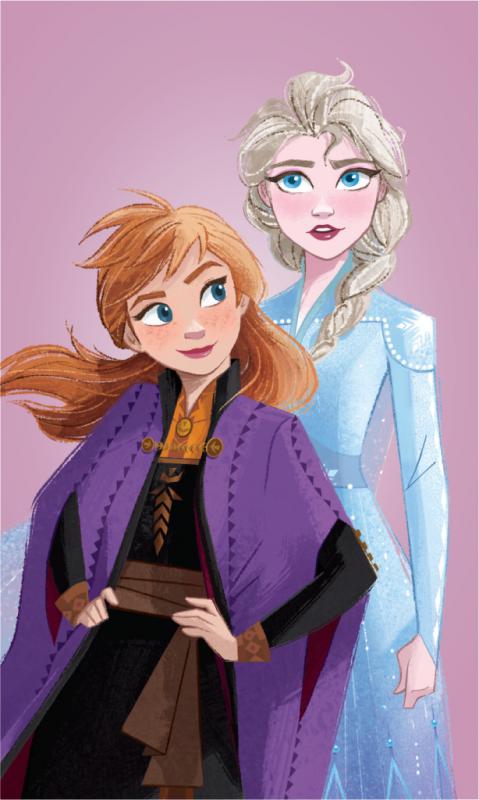 Disney Jégvarázs Grace kéztörlő arctörlő törölköző 30x50cm