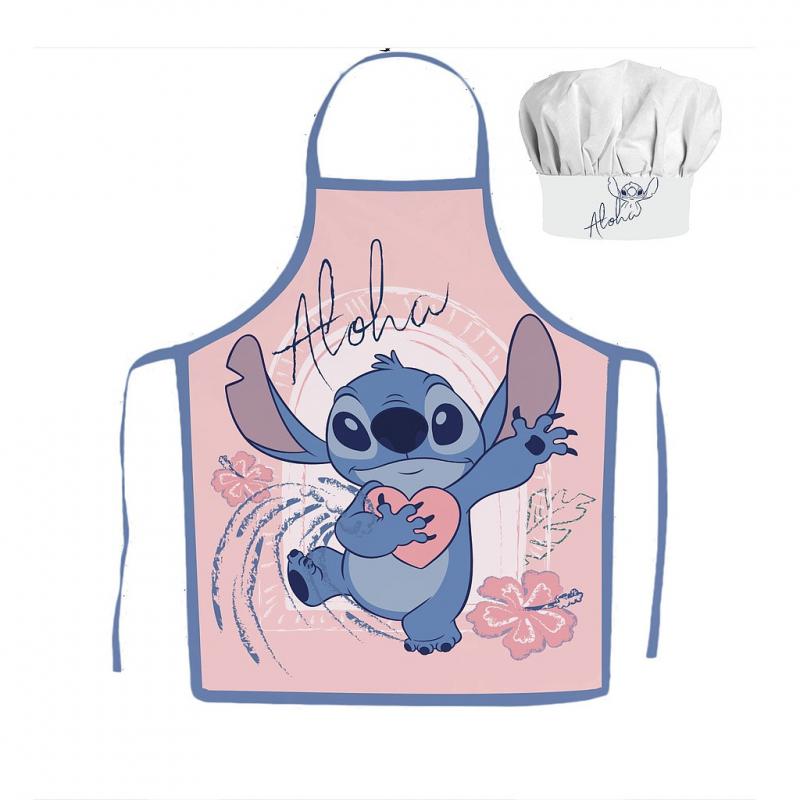 Disney Lilo és Stitch  A csillagkutya Aloha gyerek kötény 2 darabos szett