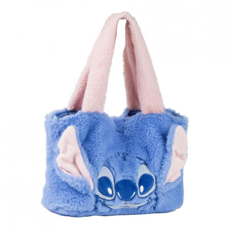 Disney Lilo és Stitch  A csillagkutya Fluffy plüss shopping bag  bevásárlótáska 31 cm