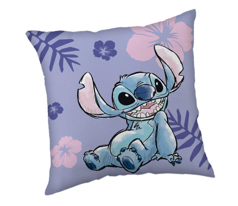 Disney Lilo és Stitch A csillagkutya Ohana párnahuzat 40x40 cm Velúr