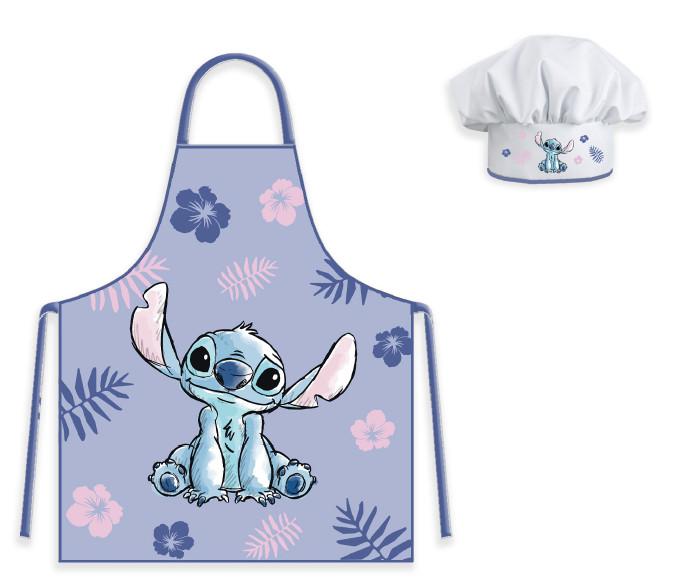 Disney Lilo és Stitch  A csillagkutya Purple gyerek kötény 2 darabos szett