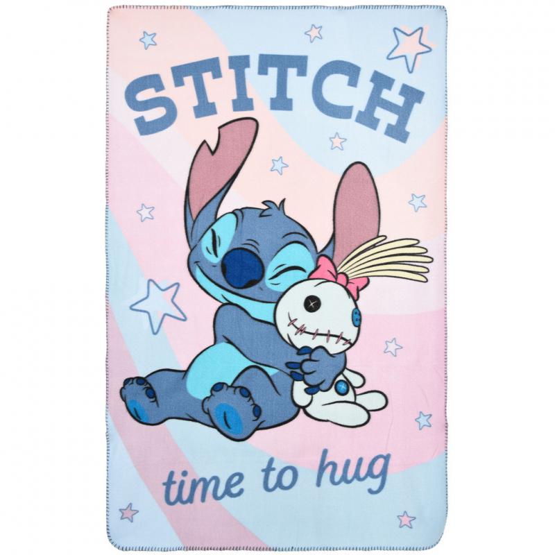 Disney Lilo és Stitch  A csillagkutya Time to Hug polár takaró 100x150cm