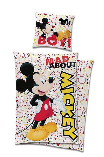 Disney Mickey Mad ágyneműhuzat 140×200cm 70x90 cm