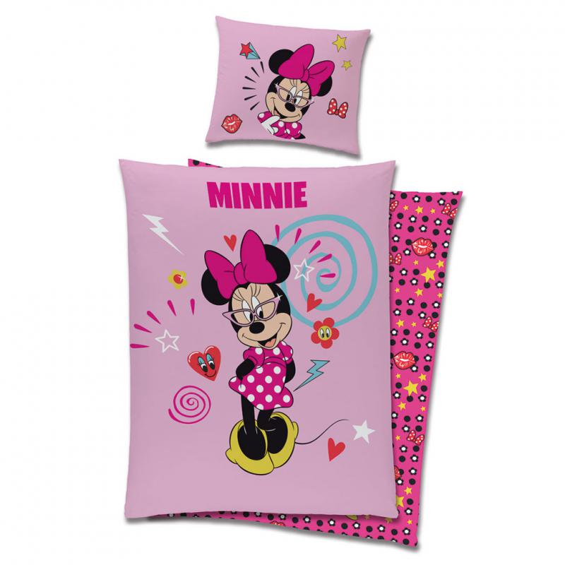 Disney Minnie Chic ágyneműhuzat 140×200cm  70×90 cm