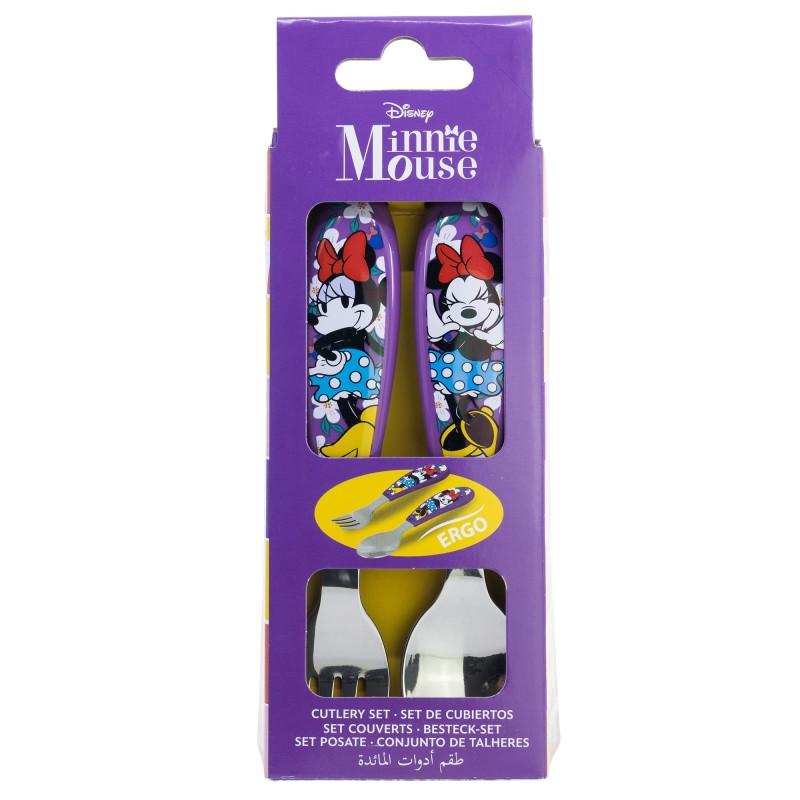 Disney Minnie Sunshine fém ergo evőeszköz készlet   2 darabos