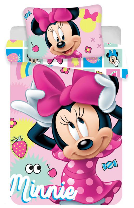 Disney Minnie Tidy gyerek  ovis ágyneműhuzat 100×135 cm   40×60 cm