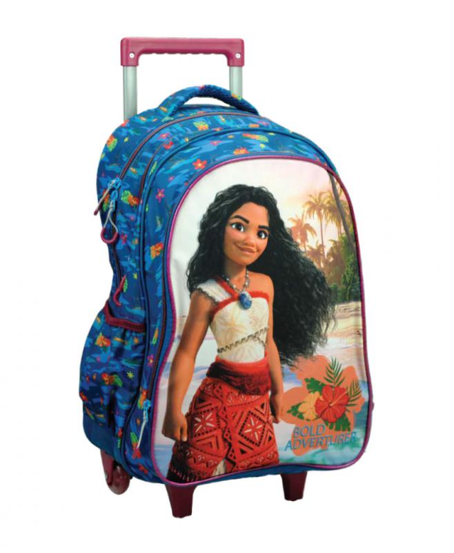 Disney Vaiana Bold Adventurer gurulós iskolatáska  táska 46 cm