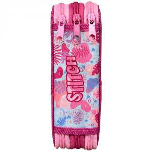 Disney Lilo és Stitch  A csillagkutya Pink Wave tolltartó töltött 3 emeletes