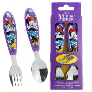 Disney Minnie Sunshine fém ergo evőeszköz készlet   2 darabos