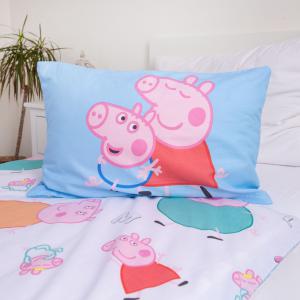 Peppa malac Big Pig Family gyerek  ovis ágyneműhuzat 100×135cm   40×60 cm