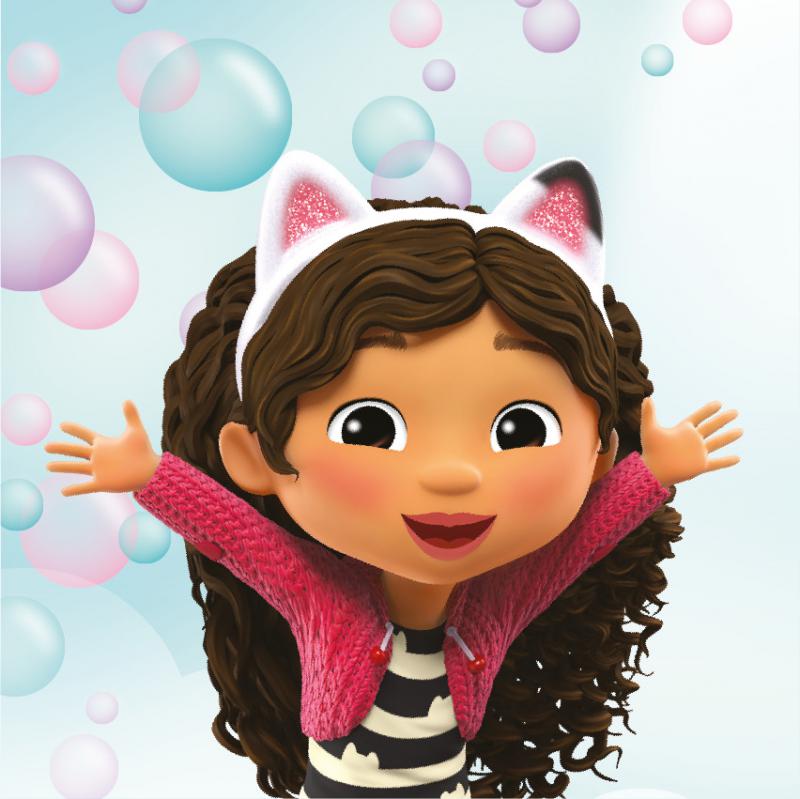 Gabi babaháza Bubbles kéztörlő  arctörlő  törölköző 30x30cm