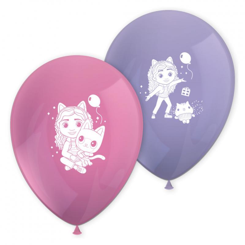 Gabi babaháza Friends léggömb  lufi 8 db-os