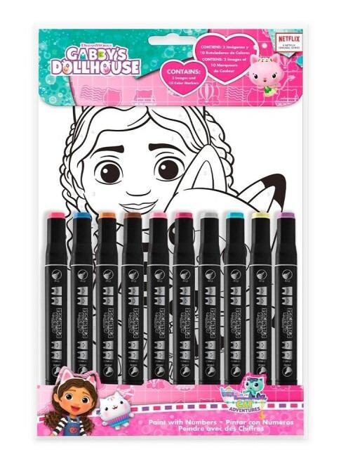 Gabi babaháza Smoothie Land számos színező