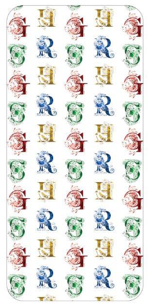 Harry Potter Initials gumis lepedő 90x200 cm
