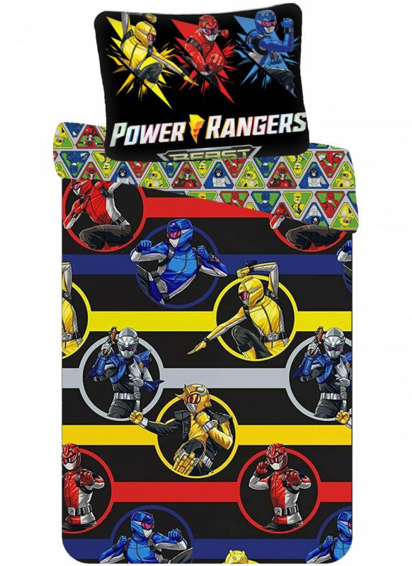 Power Rangers Beast gyerek  ovis ágyneműhuzat 100×140cm  40×45 cm