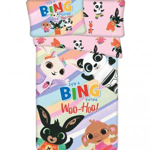 Bing It's a Thing gyerek  ovis ágyneműhuzat 100×135cm   40×60 cm