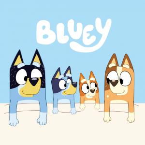 Bluey Cozy kéztörlő  arctörlő  törölköző 30x30cm