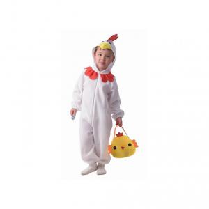 Csirke White jelmez 92/104 cm