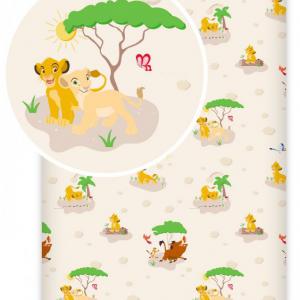 Disney Az Oroszlánkirály Trees gumis lepedő 90x200 cm
