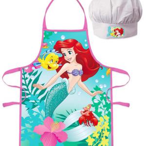 Disney Hercegnők  Ariel Curious gyerek kötény 2 darabos szett