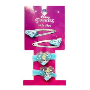 Disney Hercegnők  Hamupipőke Glam hajcsat   hajgumi szett 6 db-os