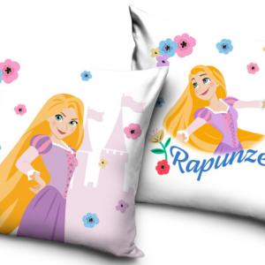 Disney Hercegnők Rapunzel párnahuzat 40x40 cm Velúr