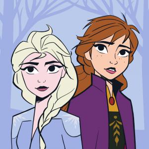 Disney Jégvarázs Sisters Mágikus Kéztörlő arctörlő  törölköző 30x30cm