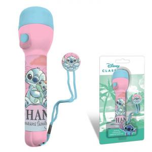 Disney Lilo és Stitch  A csillagkutya Cheeky elemlámpa  zseblámpa 21 cm