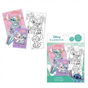 Disney Lilo és Stitch  A csillagkutya Cheeky színező szett