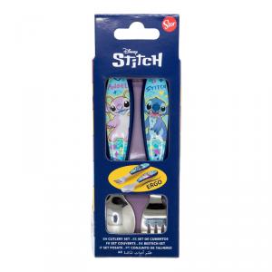Disney Lilo és Stitch  A csillagkutya Drawing fém ergo evőeszköz készlet   2 darabos