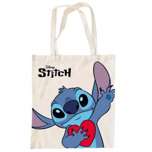 Disney Lilo és Stitch  A csillagkutya Heart vászontáska  bevásárlótáska 44 cm