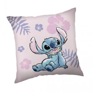 Disney Lilo és Stitch  A csillagkutya Pink párnahuzat 40x40 cm Velúr