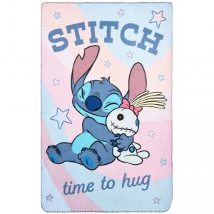Disney Lilo és Stitch  A csillagkutya Time to Hug polár takaró 100x150cm