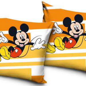 Disney Mickey Orange párnahuzat 40x40 cm Velúr