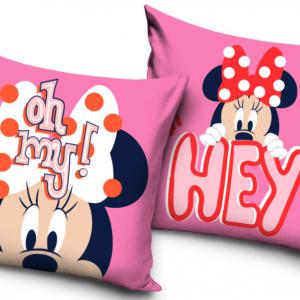Disney Minnie Hey párnahuzat 40x40 cm Velúr
