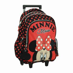 Disney Minnie Red Dots gurulós iskolatáska  táska 46 cm