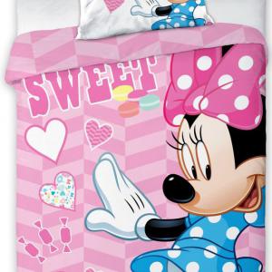 Disney Minnie Sweet gyerek  ovis ágyneműhuzat 100×135cm  40×60 cm