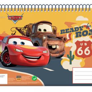 Disney Verdák Road A/4 spirál vázlatfüzet  30 lapos