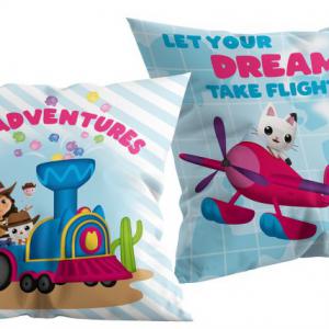 Gabi babaháza Cat-Adventures párna  díszpárna 40x40 cm