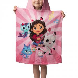 Gabi babaháza Guitar strand törölköző poncsó 50x115 cm