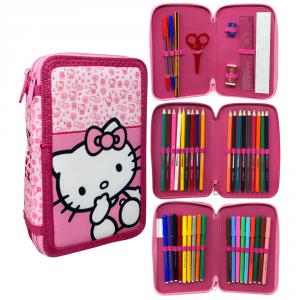 Hello Kitty Pinky tolltartó töltött 3 emeletes