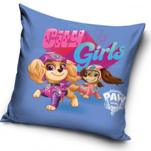 Mancs Őrjárat City Girls párna  díszpárna 40 x 40 cm